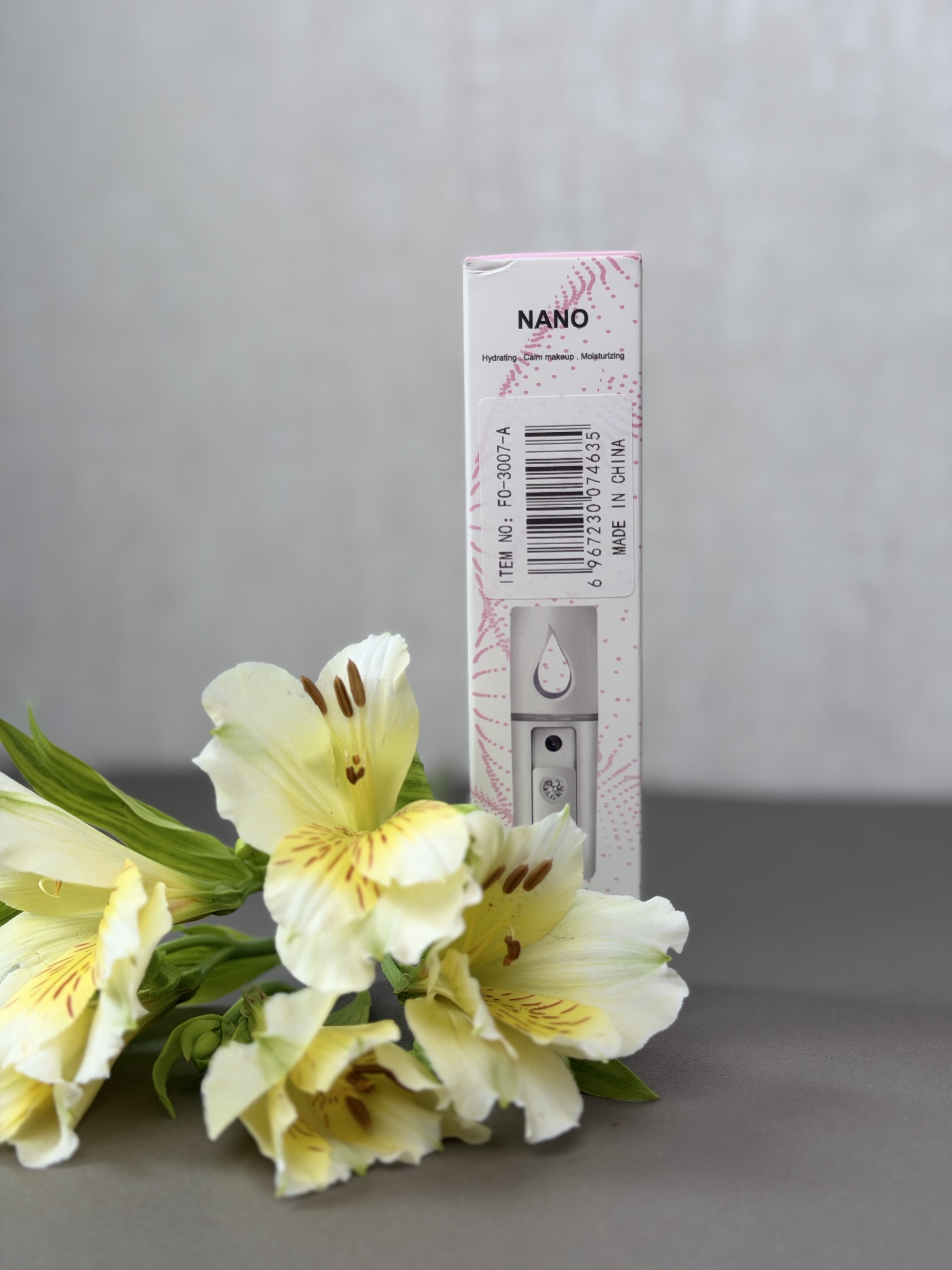 بخور سرد جیبی نانو Nano اورجینال مدل اشکی چراغ دار | آبرسان و مرطوب‌کننده پوست
