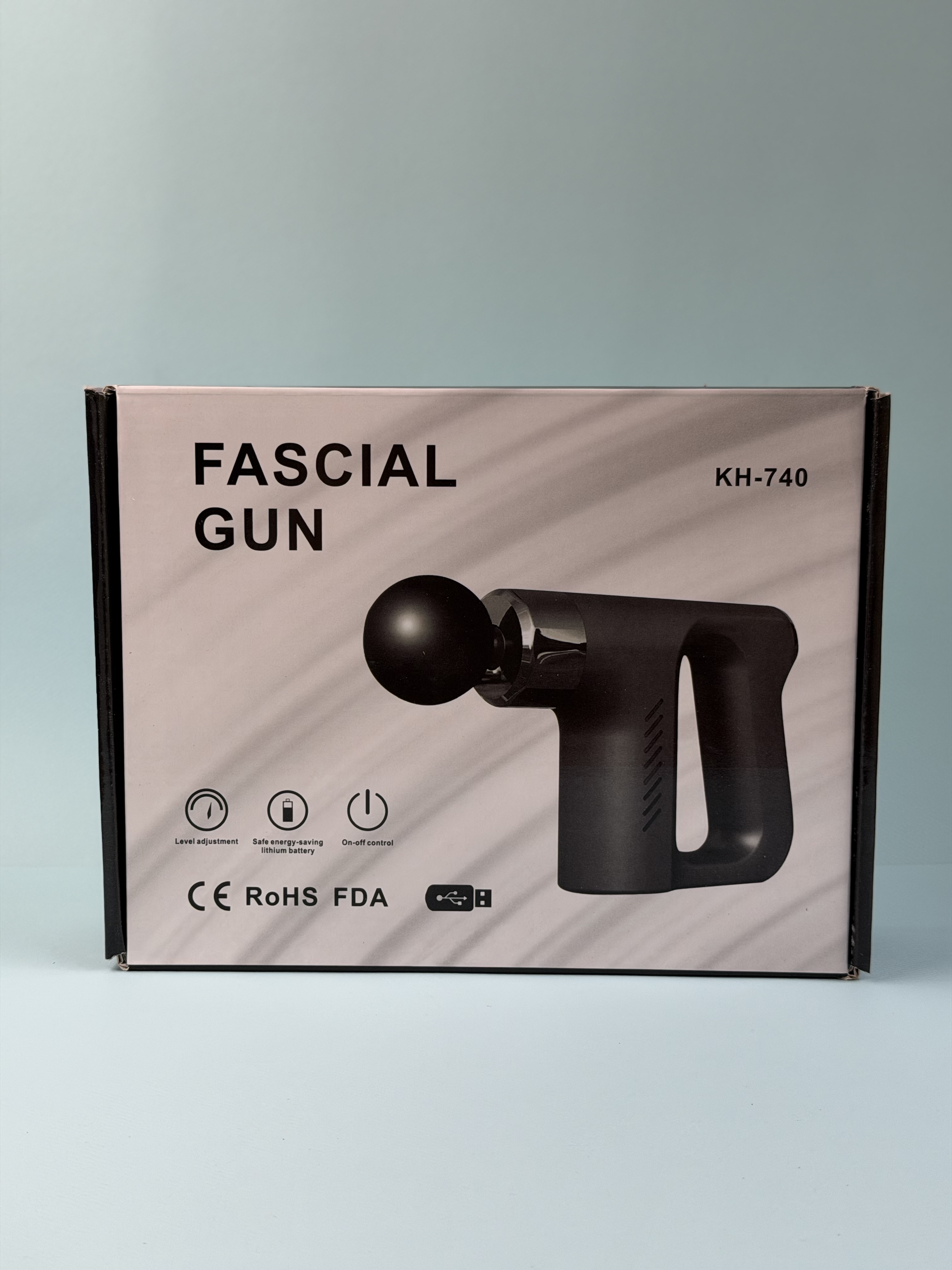 ماساژور تفنگی  مدل KH-740 ماساژ عمیق عضلات، پا و کل بدن