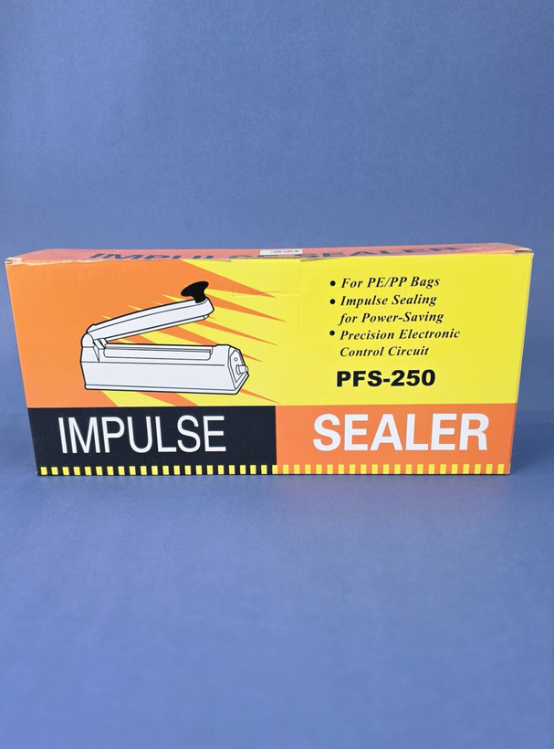 دستگاه پرس حرارتی و دوخت پلاستیک برقی ۲۵ سانت ایمپالس سلر PFS-250